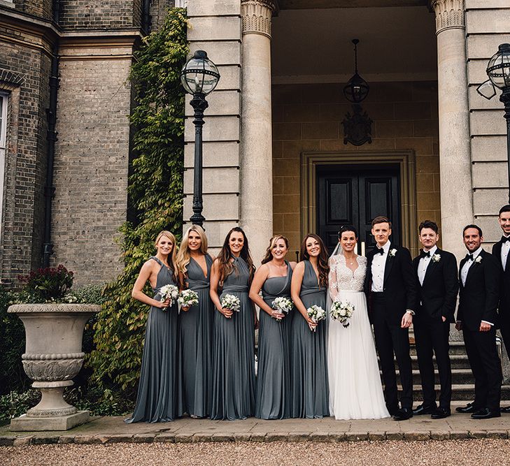 Alternative Wedding Group Shots // Image By Samuel Docker