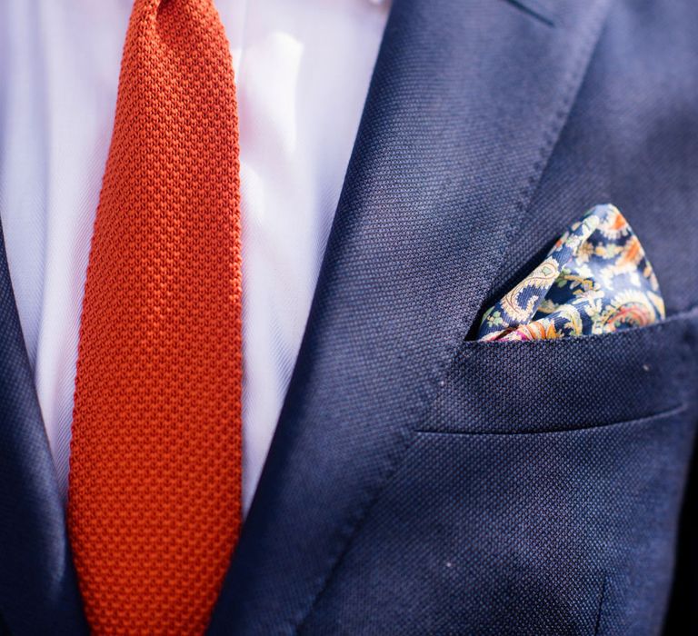 Grooms Pocket Square