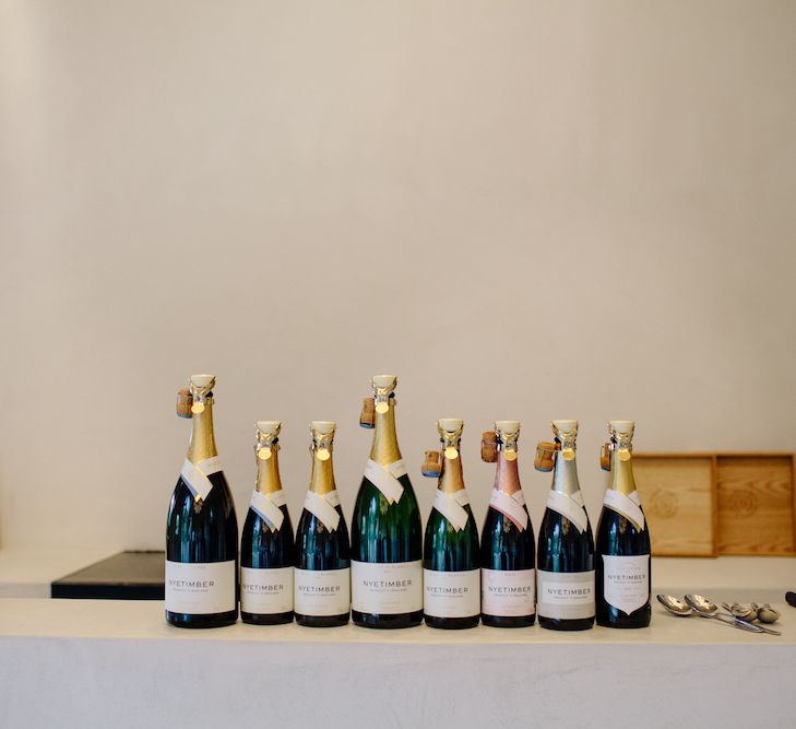 Nyetimber English Sparking Wine // Wedding Venue For Foodies Hampton Manor Hampton In Arden // Exclusive Use Wedding Venue With Michelin Star Restaurant Food Lovers Wedding