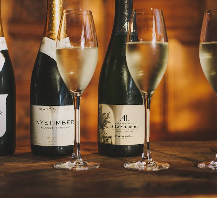 Nyetimber English Sparking Wine // Wedding Venue For Foodies Hampton Manor Hampton In Arden // Exclusive Use Wedding Venue With Michelin Star Restaurant Food Lovers Wedding