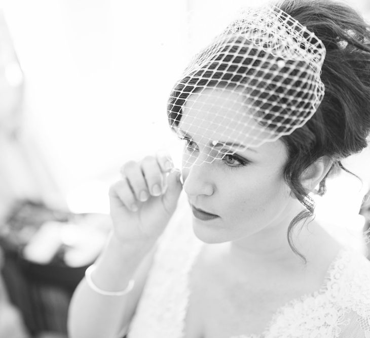 Bird Cage Veil For Wedding