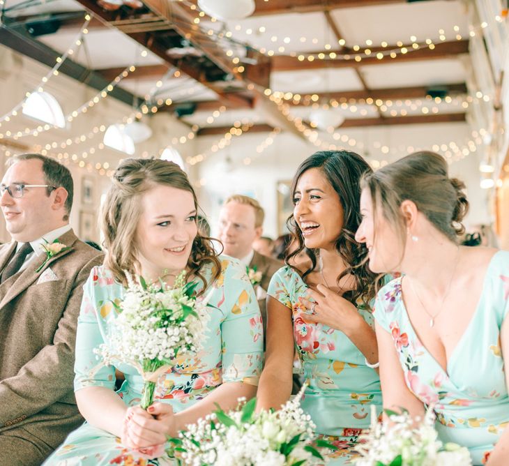 Bridesmaids In Floral Print