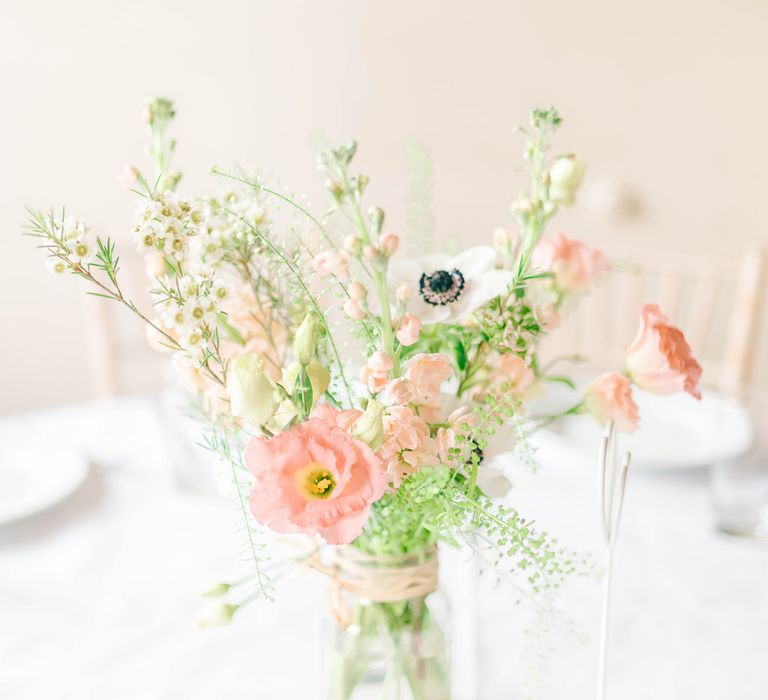 Vegan Wedding Reception With Bride In 50s Style Dress At The London Rowing Club With Charity Flowers & Images by Matt Ethan Photography