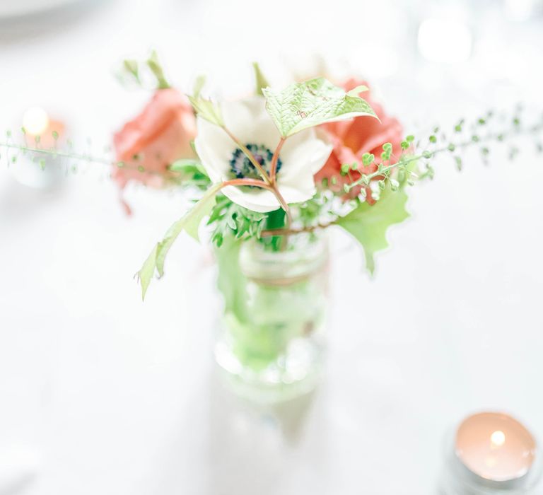 Vegan Wedding Reception With Bride In 50s Style Dress At The London Rowing Club With Charity Flowers & Images by Matt Ethan Photography