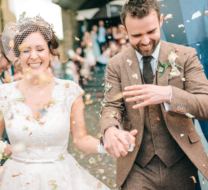 Bride & Groom Portraits By The River