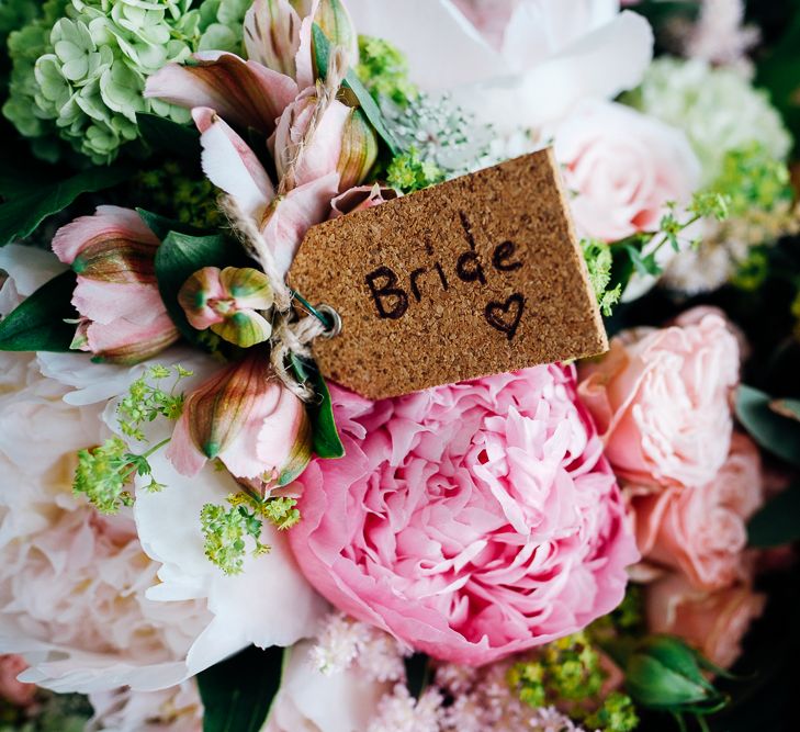 Pink Peony Bridal Bouquet | Marianne Chua Photography