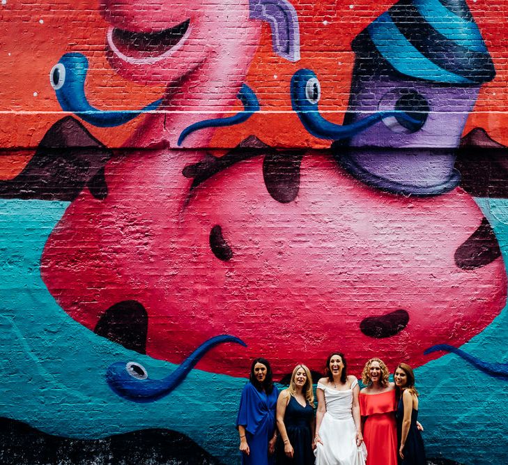 Bride in Halfpenny Separates | Urban Wedding at Village Underground, London | Marianne Chua Photography