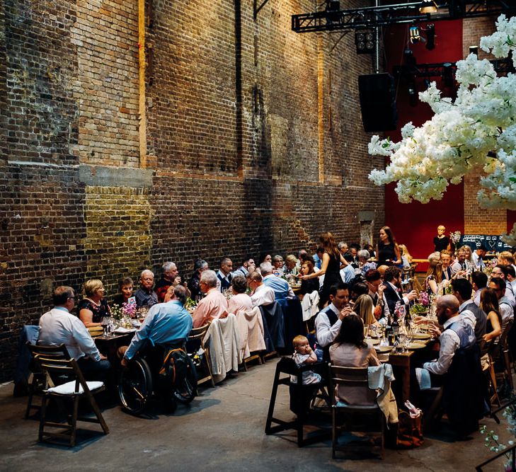 London Underground Map Table Plan | Urban Wedding at Village Underground, London | Marianne Chua Photography