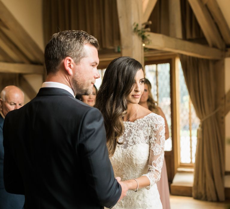 Bride in Lace Annasul Y Gown