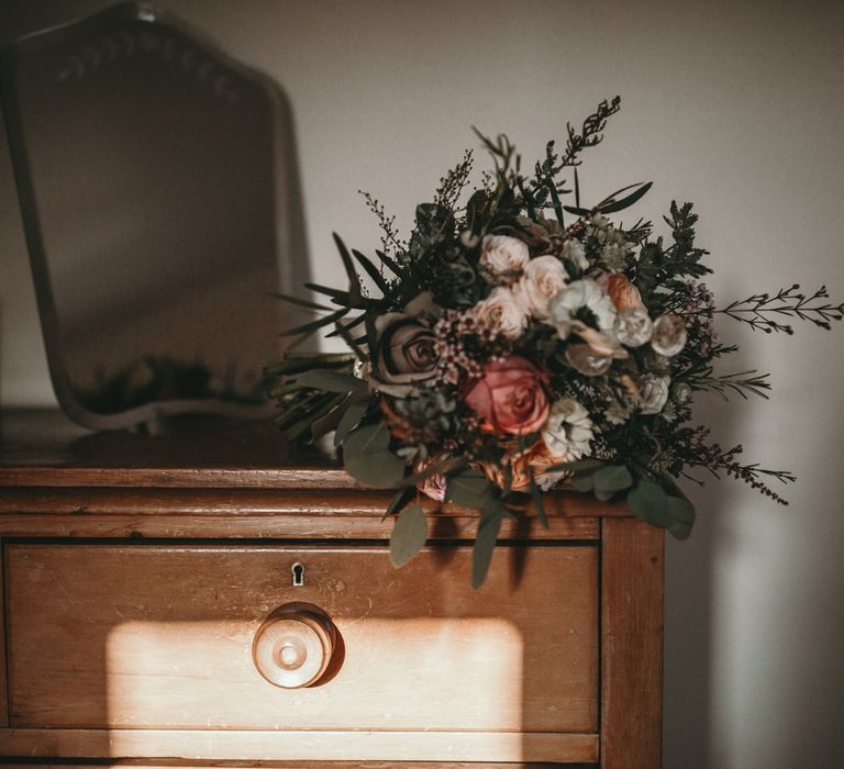 Autumnal Wedding Bouquet