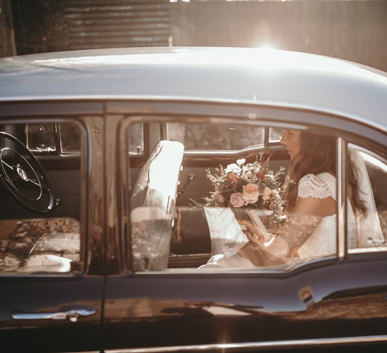 Vintage Wedding Car