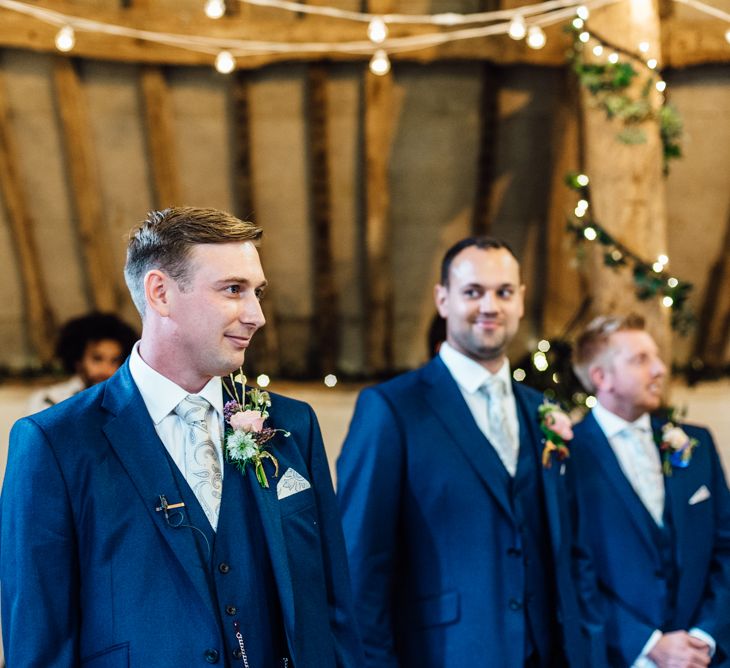 Groom & Groomsmen in Navy