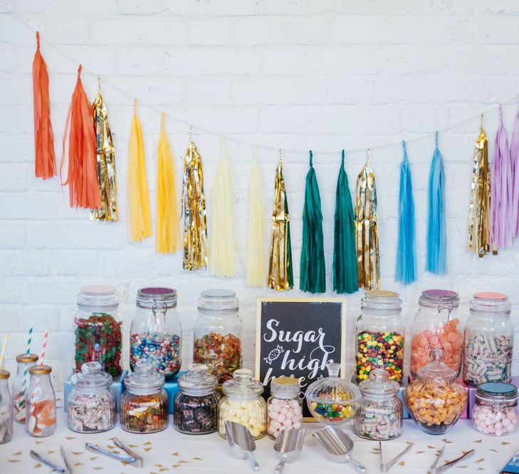 Sweetie Bar At Wedding