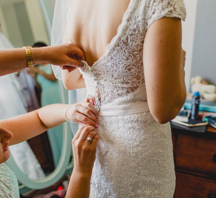 Getting Ready | Lace Wedding Dress | Navyblur Photography | Cinematic Tide Films