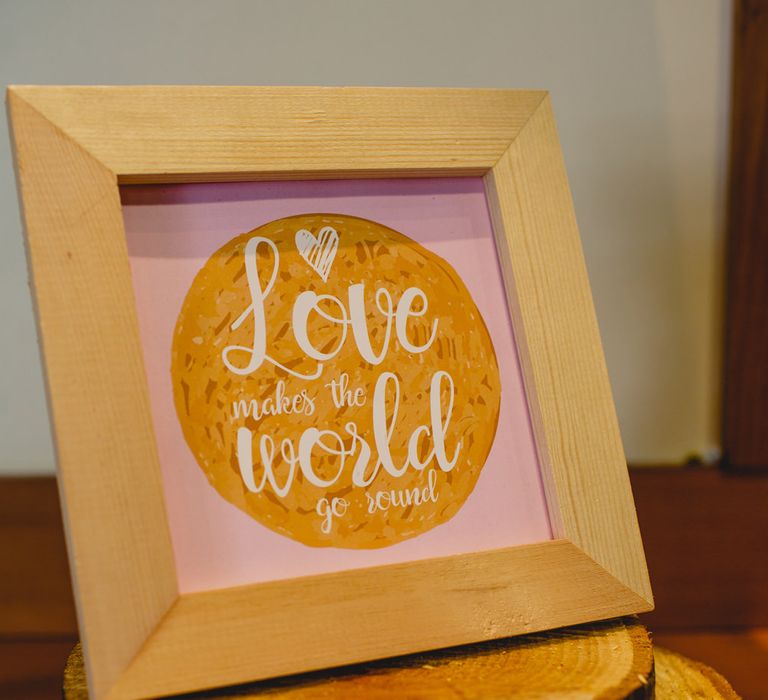 Love Makes the World Go Round Sign | Navyblur Photography | Cinematic Tide Films