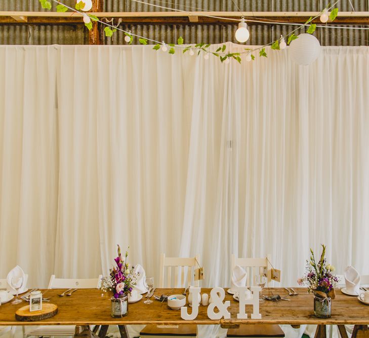 Top Table Wedding Decor | Navyblur Photography | Cinematic Tide Films