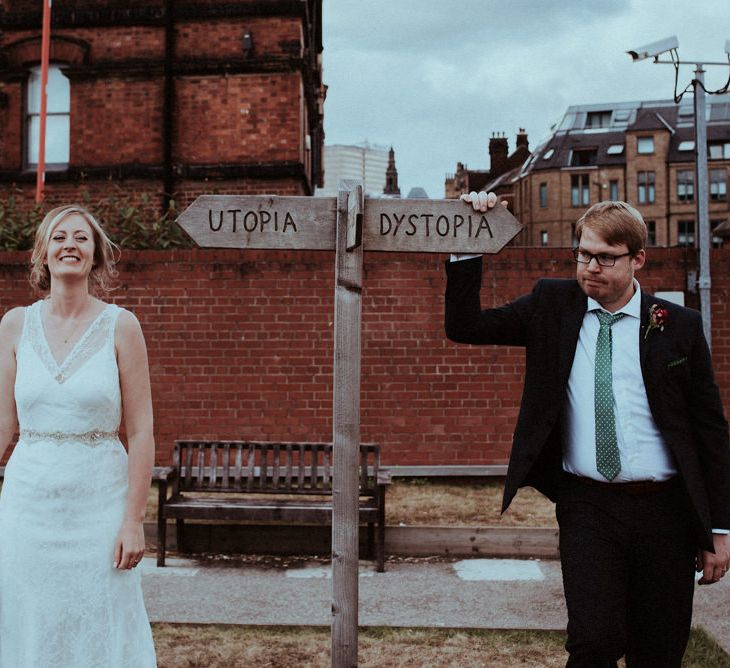 Relaxed Leeds City Wedding With Botanical Theme