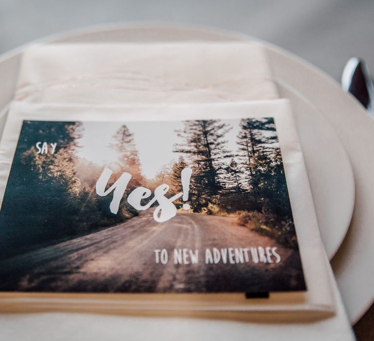 Say Yes To Adventures Wedding Stationery | Paul & Nanda Photography