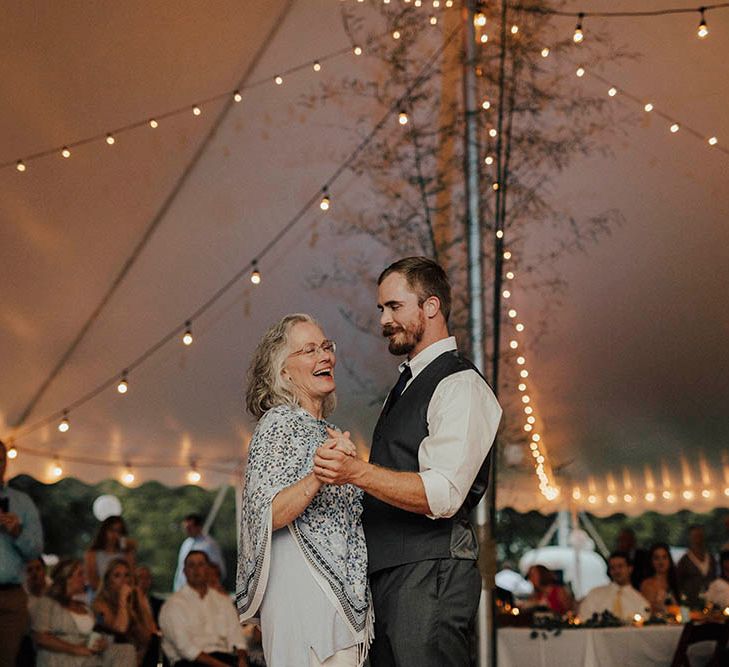 Jenny Yoo Bride For An Outdoor Farm Wedding In Maryland USA With Bridesmaids In Mismatched Dresses & Images From Erin Krespan