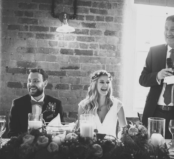 Wedding Reception at The West Mill Derbyshire by Matt Brown Photography