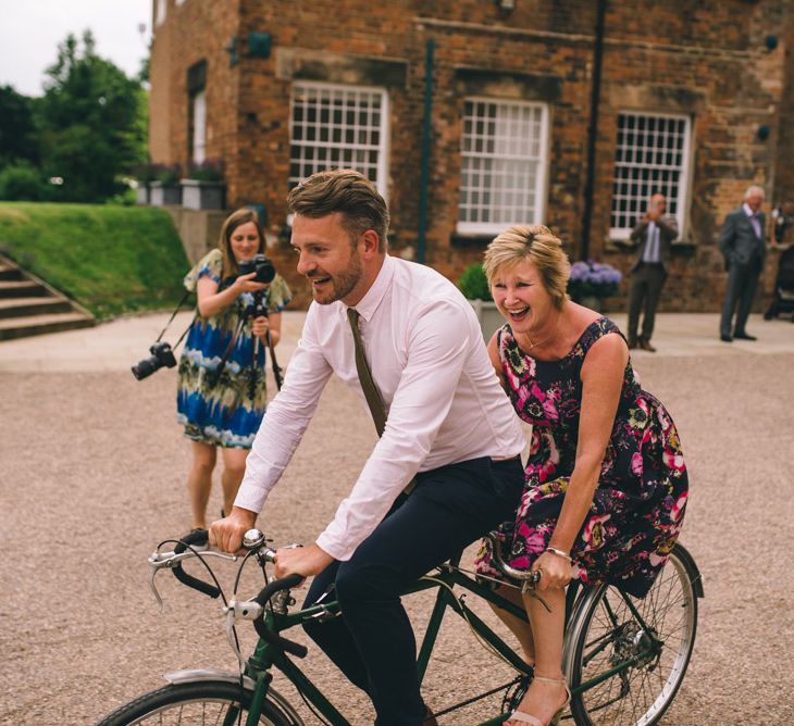 Tandem Bicycle at The West Mill Derbyshire by Matt Brown Photography