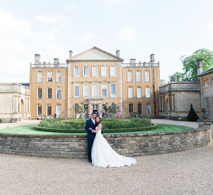 Elegant Blush Pink & White Wedding at Aynhoe Park in Oxfordshire | Lucy Davenport Photography