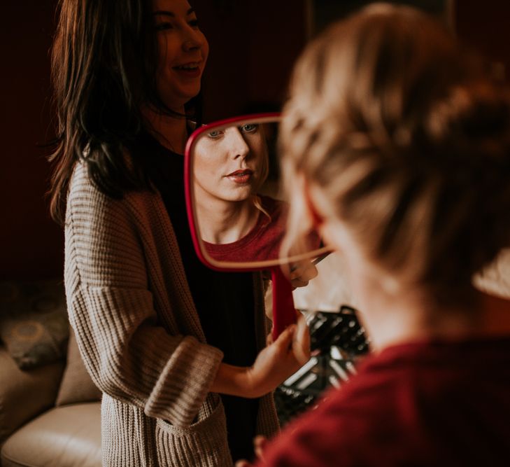 Bride Getting Ready