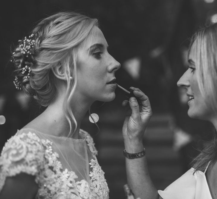 Bride Getting Ready