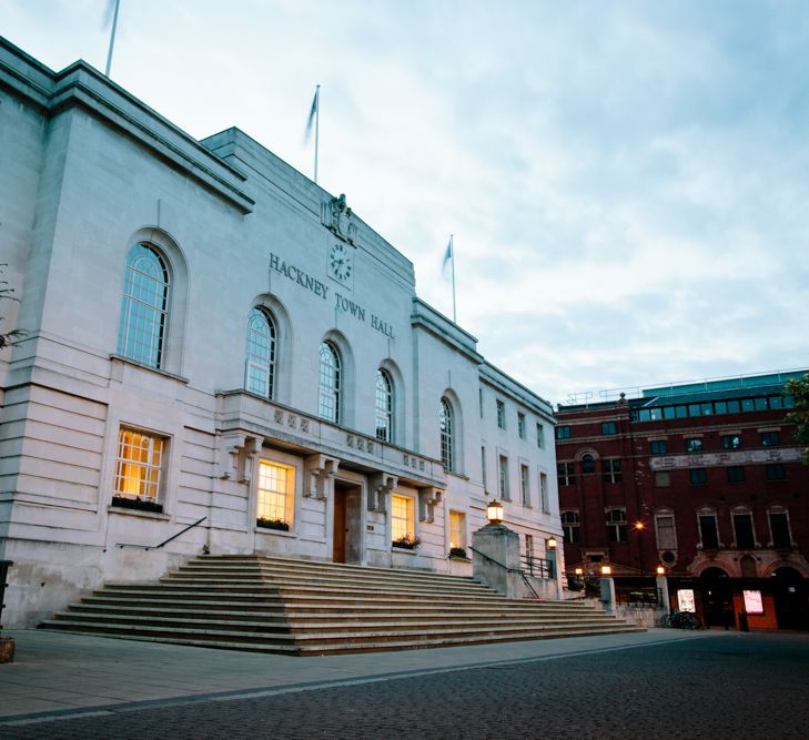 Stylish Hackney Town Hall Wedding | Camilla Arnhold Photography | This Modern Revelry Film