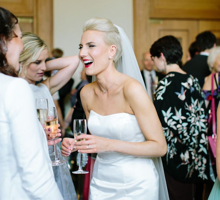 Beautiful Bride | Stylish Hackney Town Hall Wedding | Camilla Arnhold Photography | This Modern Revelry Film