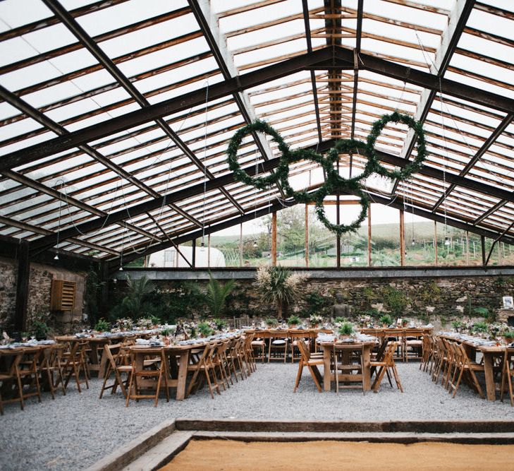 Rime Arodaky Bride For A Rustic Wild Flower Filled Wedding at Anran Devon With Mismatched Bridesmaids Dresses & Images From A Thing Like That Photography