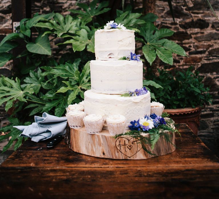 Rime Arodaky Bride For A Rustic Wild Flower Filled Wedding at Anran Devon With Mismatched Bridesmaids Dresses & Images From A Thing Like That Photography