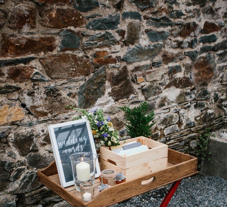 Rime Arodaky Bride For A Rustic Wild Flower Filled Wedding at Anran Devon With Mismatched Bridesmaids Dresses & Images From A Thing Like That Photography