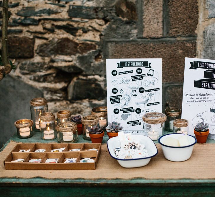 Rime Arodaky Bride For A Rustic Wild Flower Filled Wedding at Anran Devon With Mismatched Bridesmaids Dresses & Images From A Thing Like That Photography