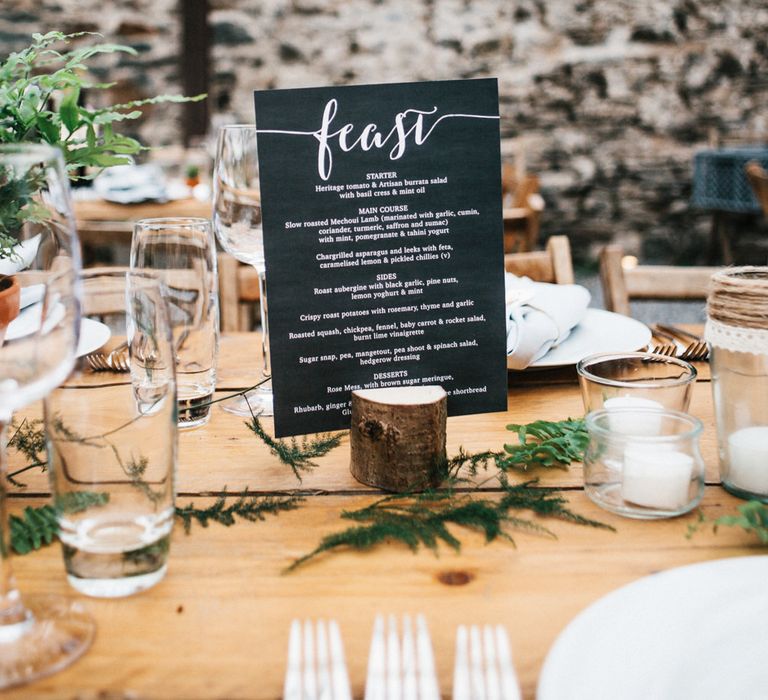 Rime Arodaky Bride For A Rustic Wild Flower Filled Wedding at Anran Devon With Mismatched Bridesmaids Dresses & Images From A Thing Like That Photography