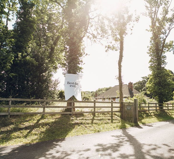 Welcome Sign