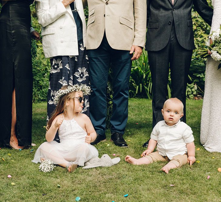 Cute Little Ones at Wedding