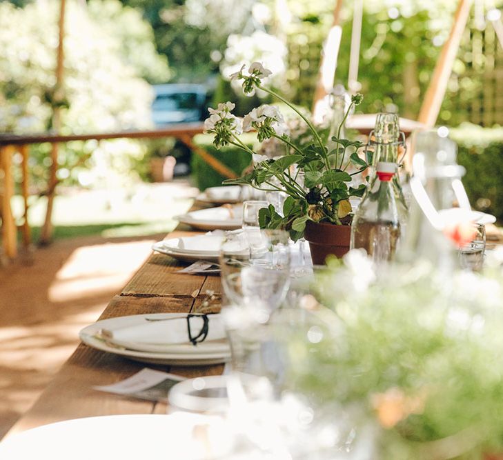 Stretch Tent Wedding Reception