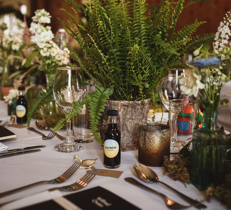 Greenery Filled Wedding At The Bell Ticehurst With Bride In Willowby By Watters Gown & Groom In Green Checked Suit With Images From Jackson & Co Photography