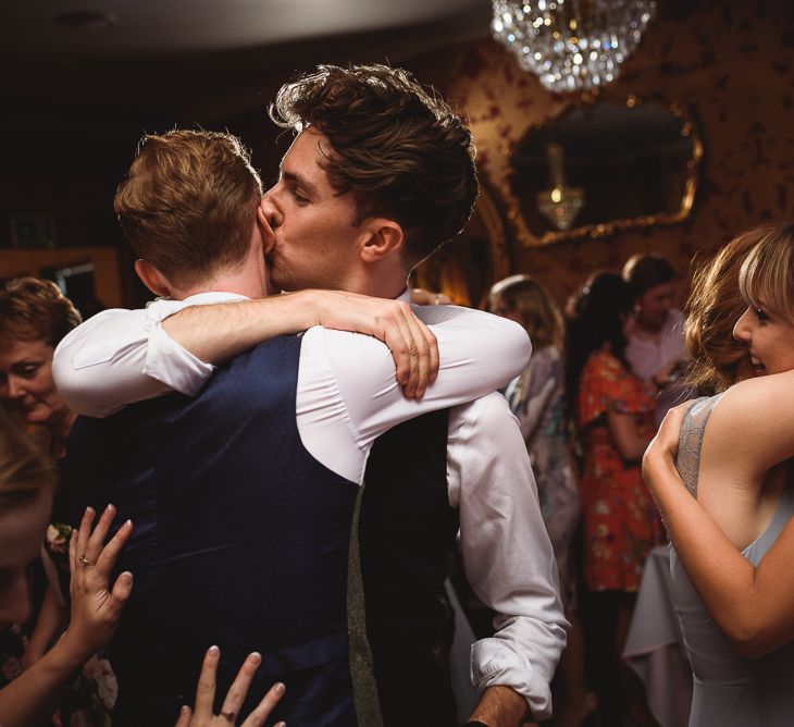 Greenery Filled Wedding At The Bell Ticehurst With Bride In Willowby By Watters Gown & Groom In Green Checked Suit With Images From Jackson & Co Photography