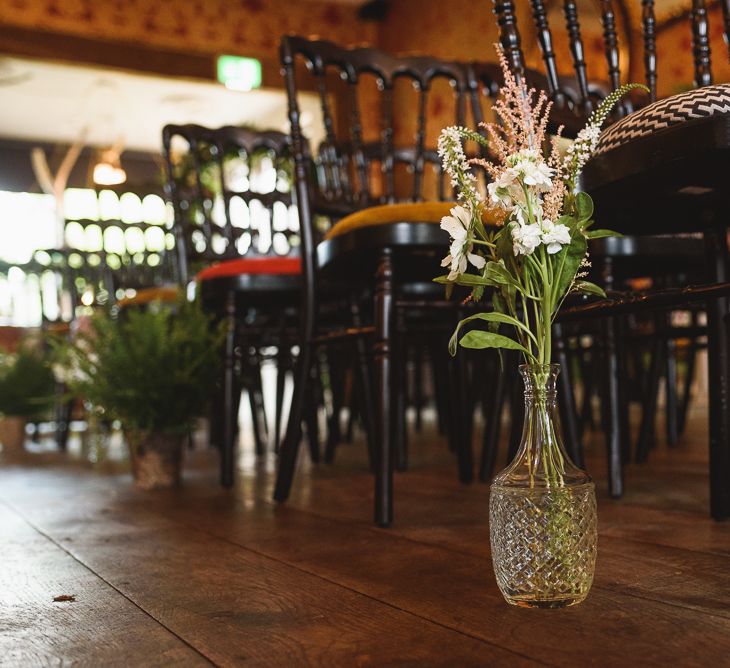 Greenery Filled Wedding At The Bell Ticehurst With Bride In Willowby By Watters Gown & Groom In Green Checked Suit With Images From Jackson & Co Photography