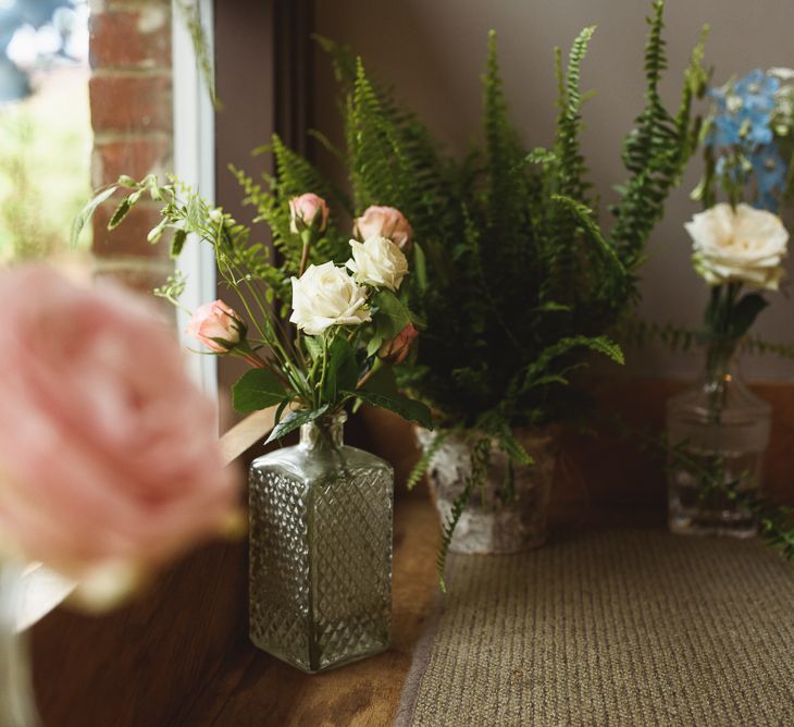 Greenery Filled Wedding At The Bell Ticehurst With Bride In Willowby By Watters Gown & Groom In Green Checked Suit With Images From Jackson & Co Photography