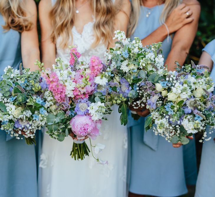 Wild Flower Wedding Bouquets