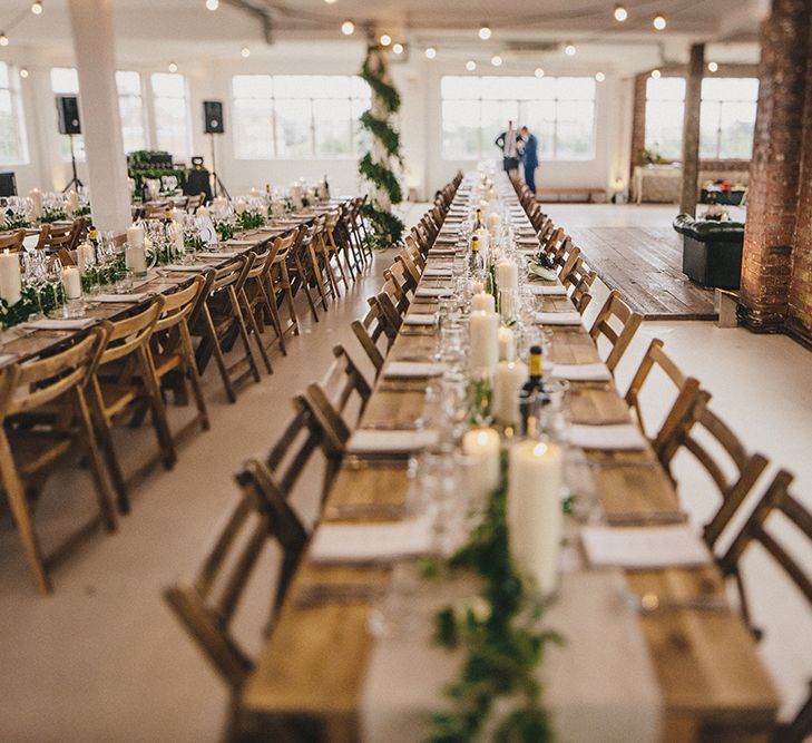 Industrial Wedding Decor