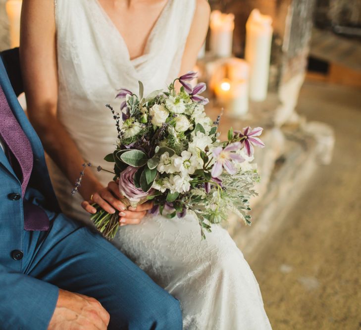 Wild Bridal Bouquet by Jennifer Pinder