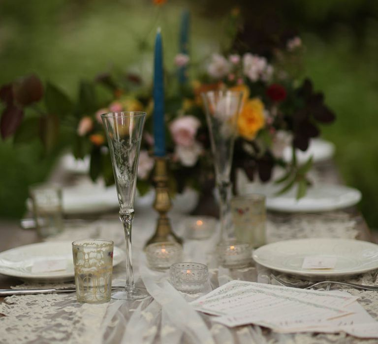 Outdoor Table Scape