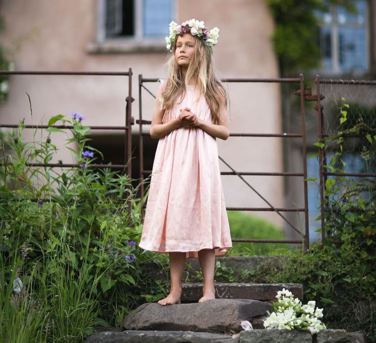 Flower Girl in Wild & Gorgeous Dress