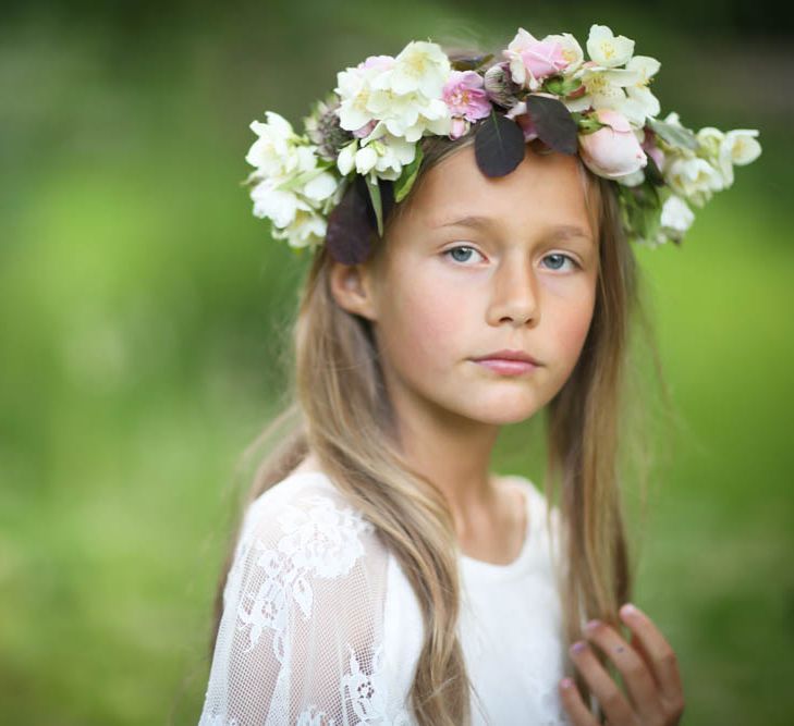 Flower Girl in Wild & Gorgeous Dress