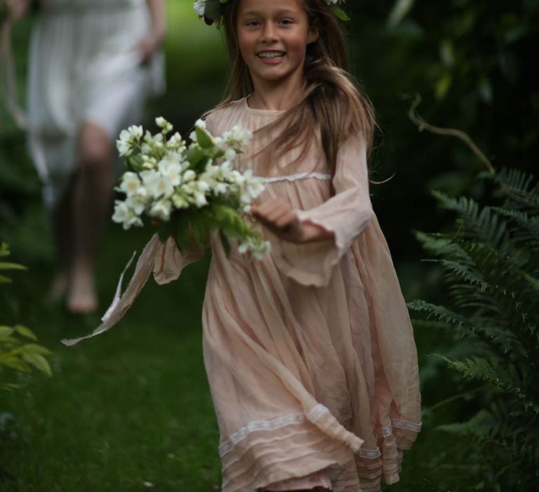 Flower Girl in Wild & Gorgeous Dress