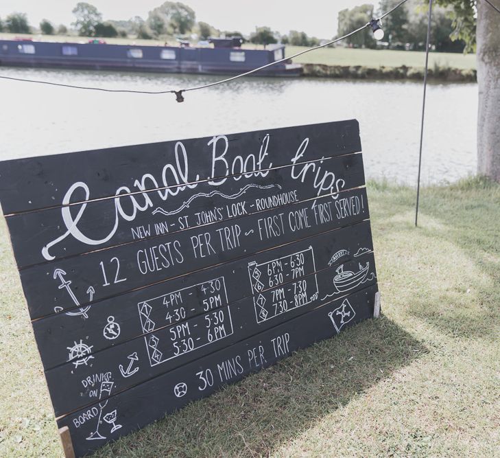 Canal Boat Rides For Wedding